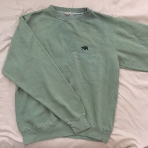 Brandy Melville Seafoam Green Erica Crew